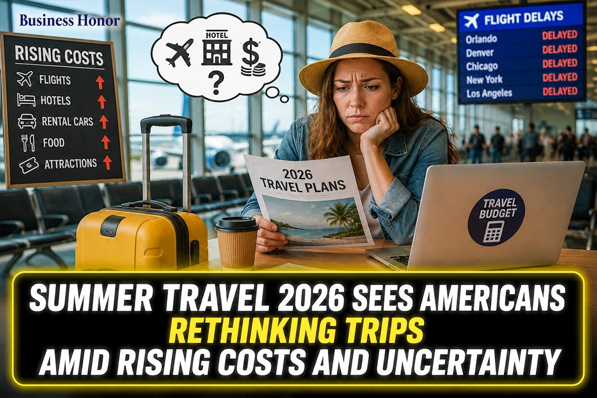 Summer Travel 2026 US Travel Trends Shift To Budget Trips Business Honor Summer Travel 2026 Sees Americans Rethinking Trips Amid Rising Costs And